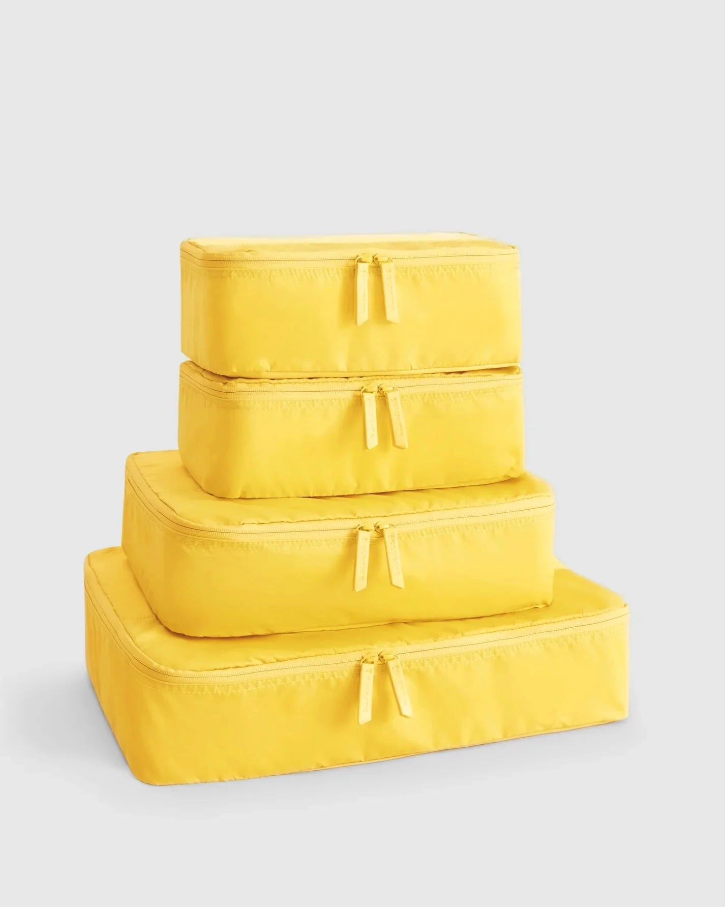 4 Pc Packing Cube Set - Limited Edition - Golden Rod