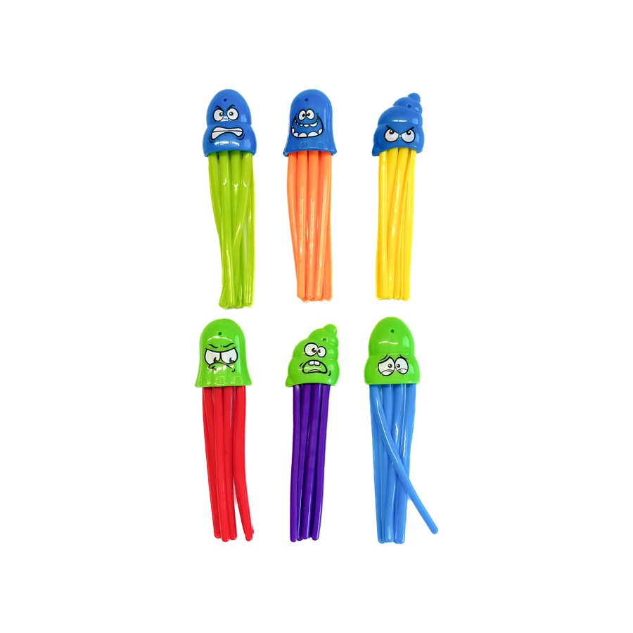 Crazy Faced Jelly Dive Toys