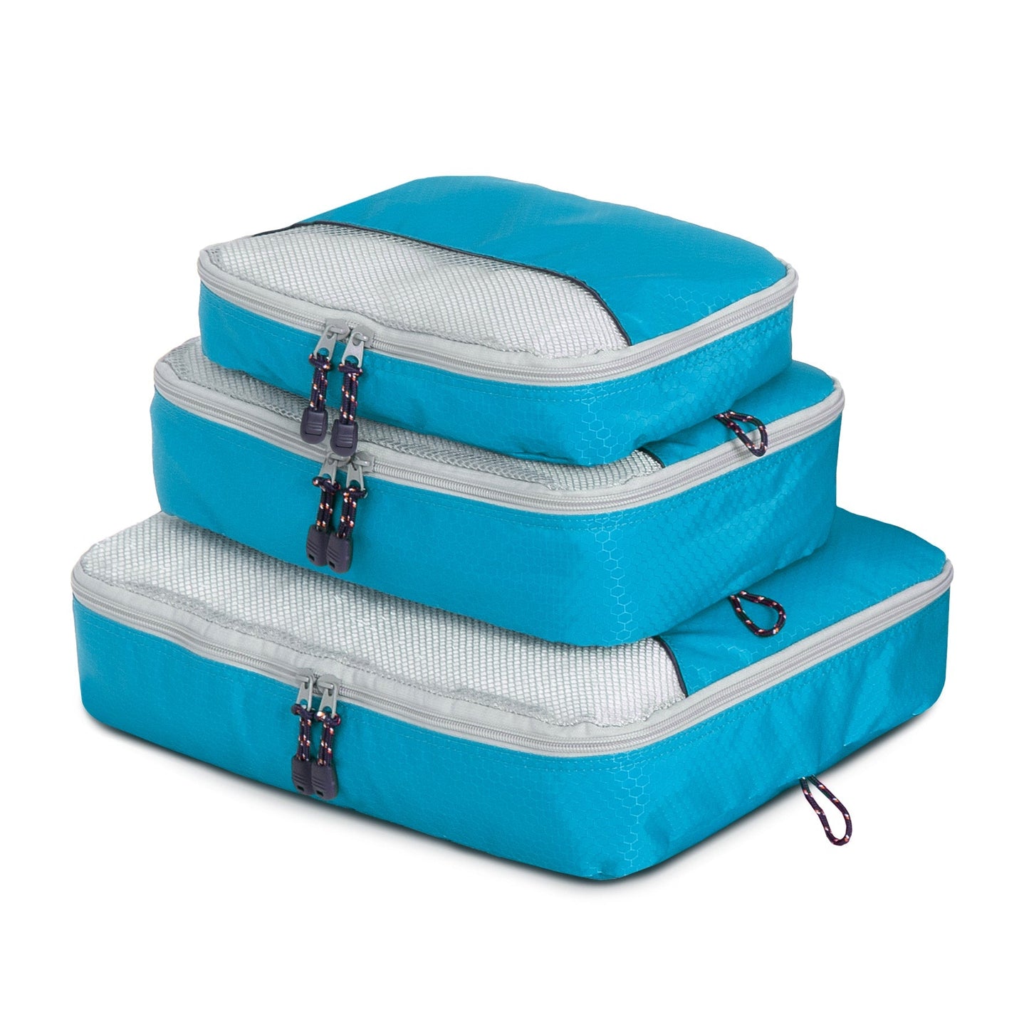 3 Piece Packing Cubes - Blue