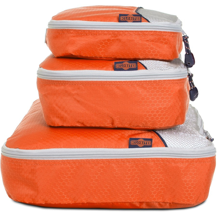 3 Piece Packing Cubes - Orange