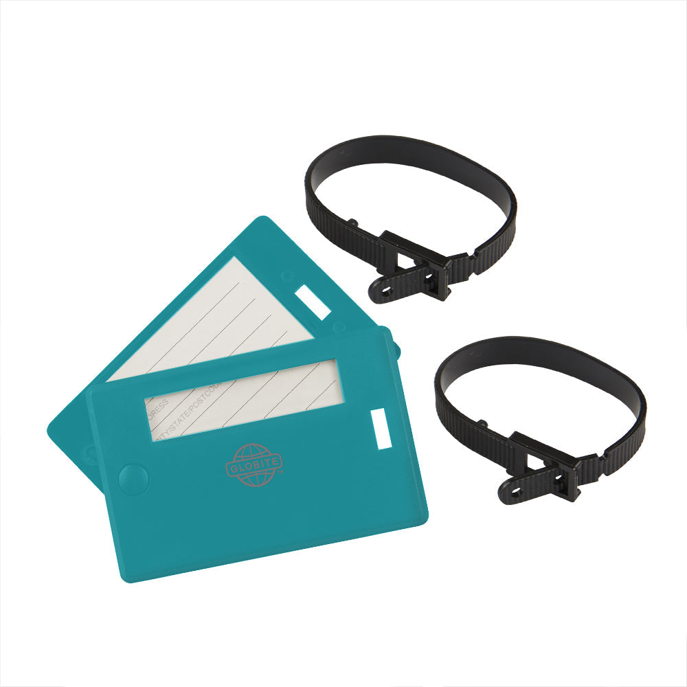 Swivel Luggage Tag 2pk - Blue