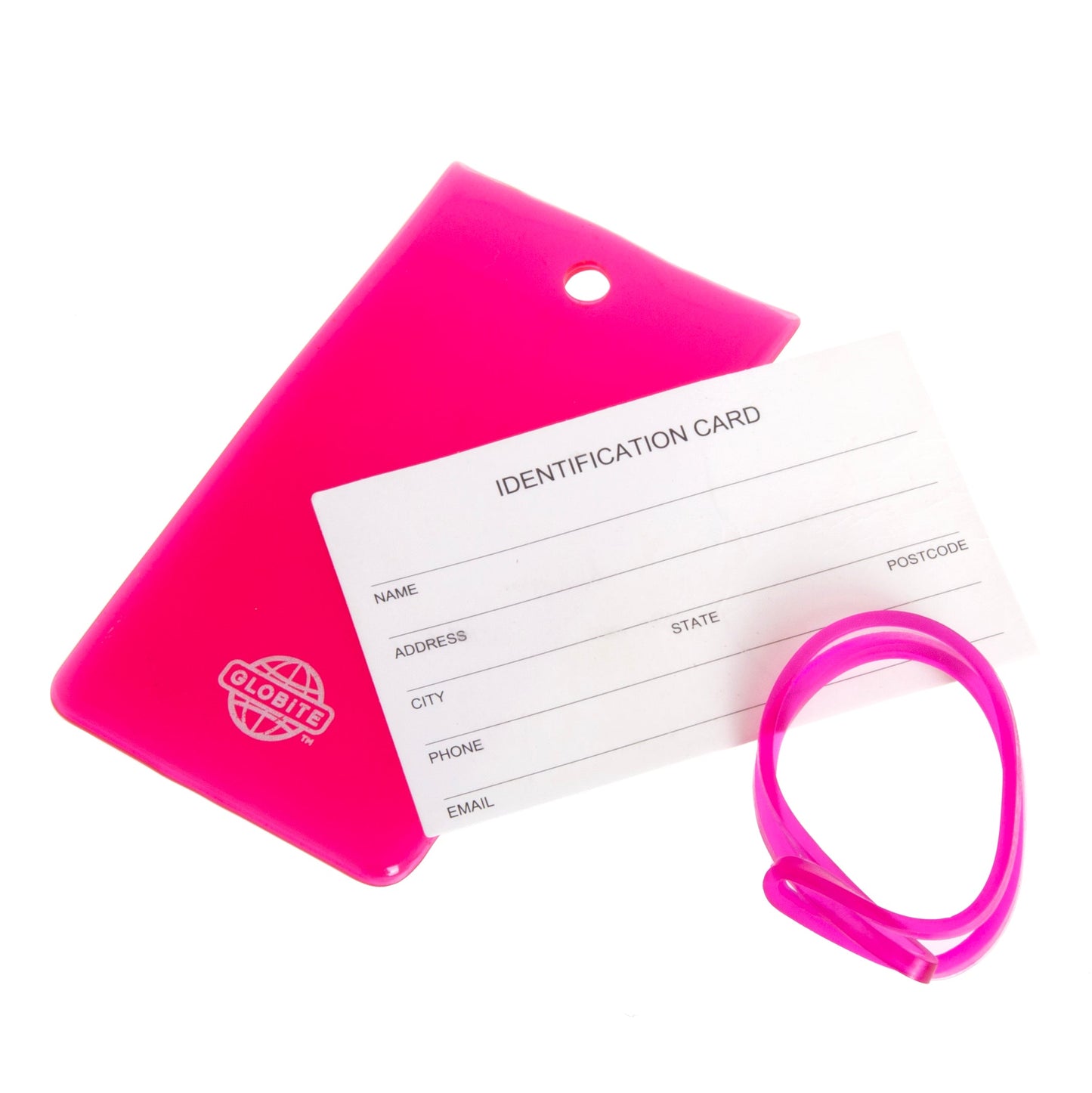 Jelly Tags 2Pk - Pink