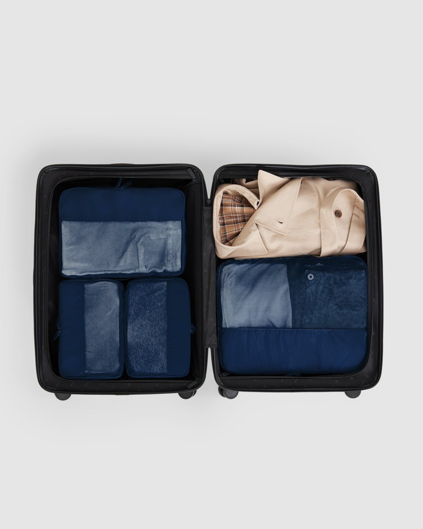 4 Pc Packing Cube Set - Marine Blue