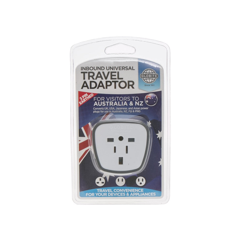Inbound Travel Adaptor - Small - globite