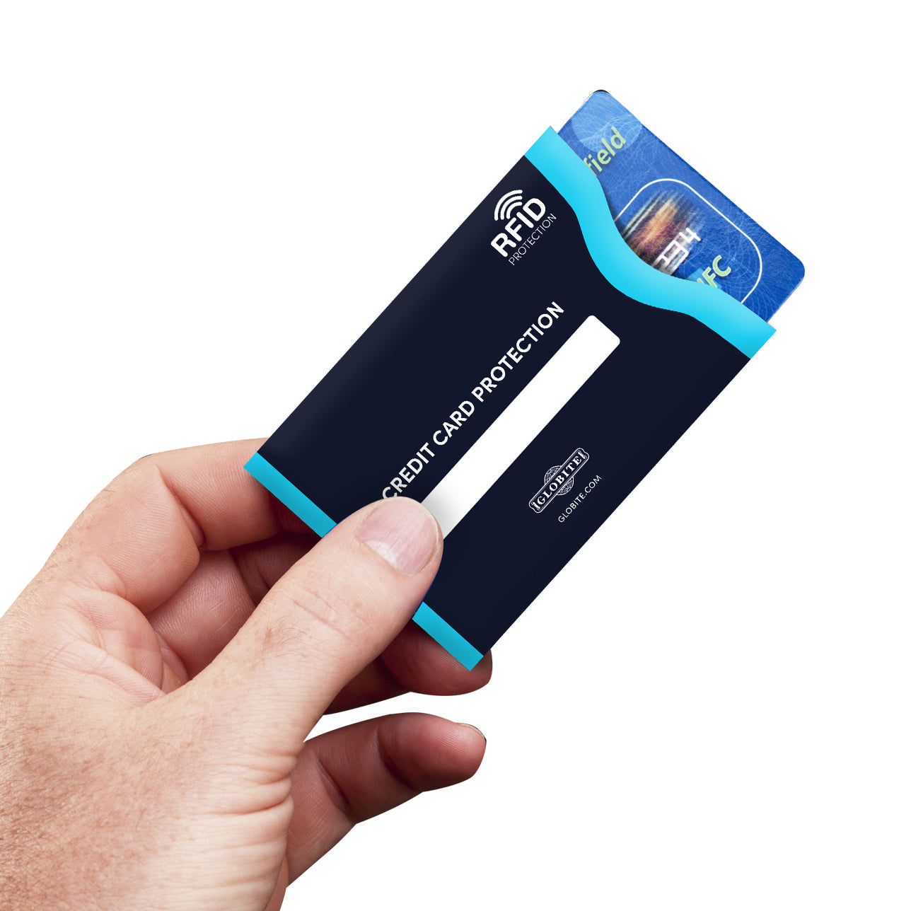 RFID Blocking Credit Card Sleeve 2 Pk