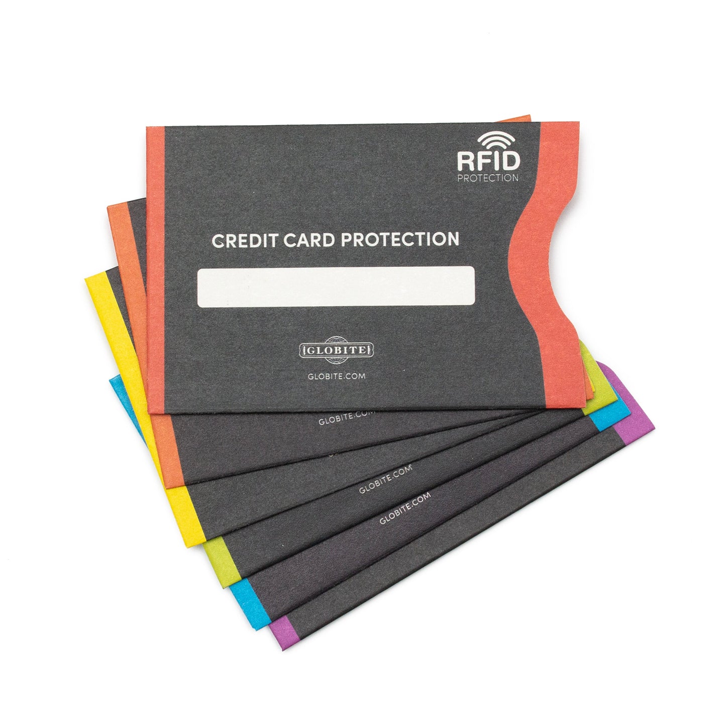 RFID Blocking Credit Card Protector 6pk
