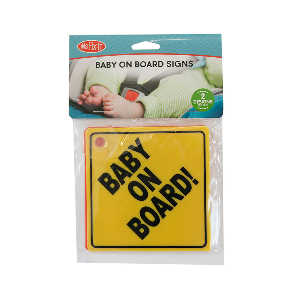 Baby On Board Sign - 2 Pack