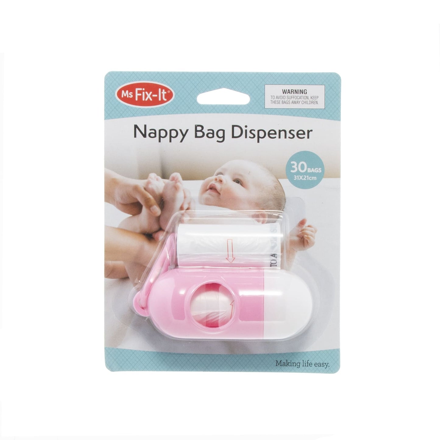 Nappy Disposable Bags - 60 Pack