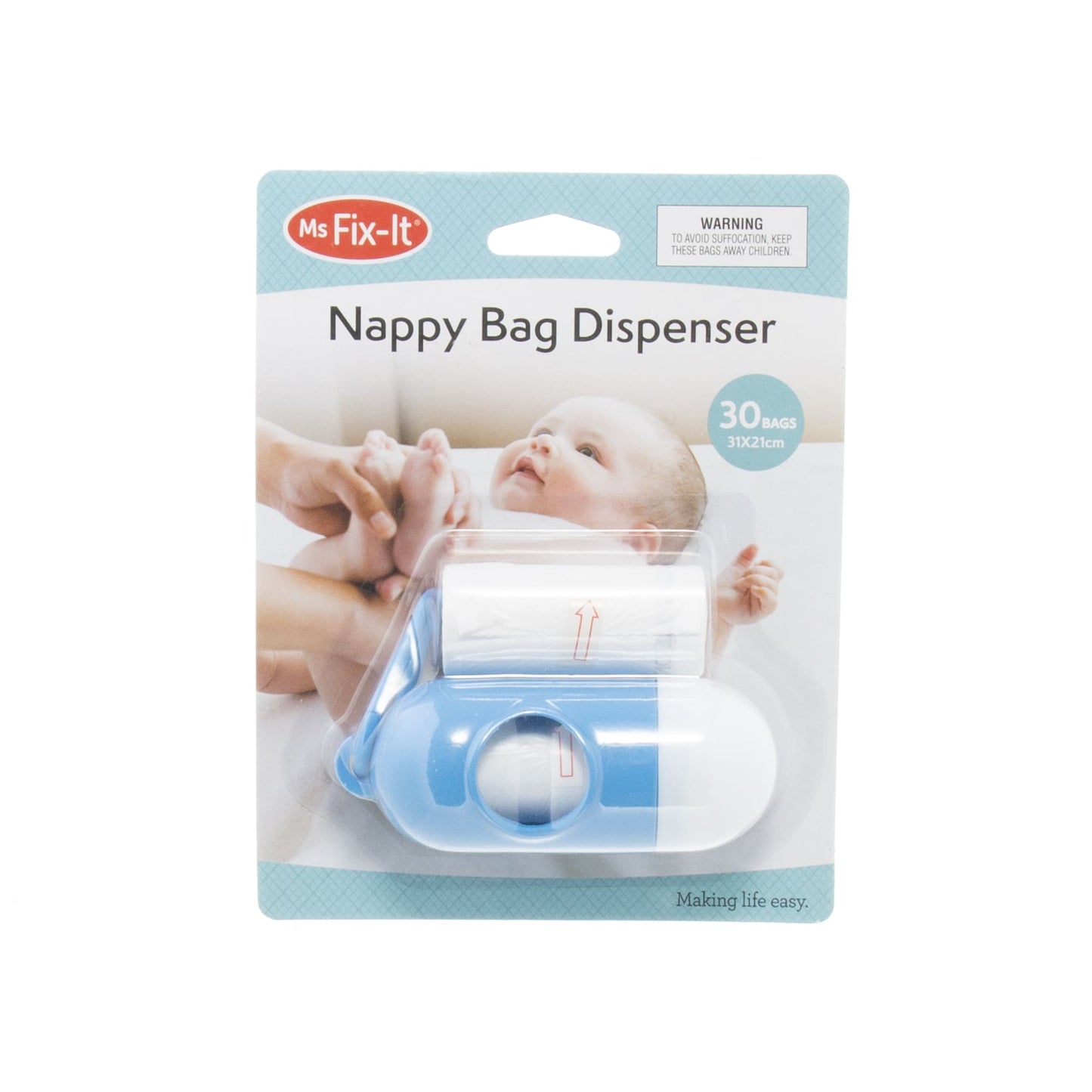 Nappy Disposable Bags - 60 Pack