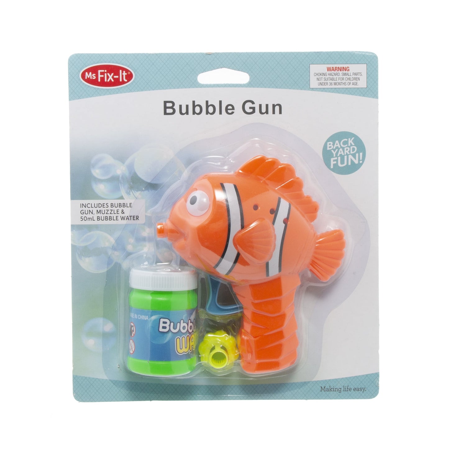 Kids Bubble Gun
