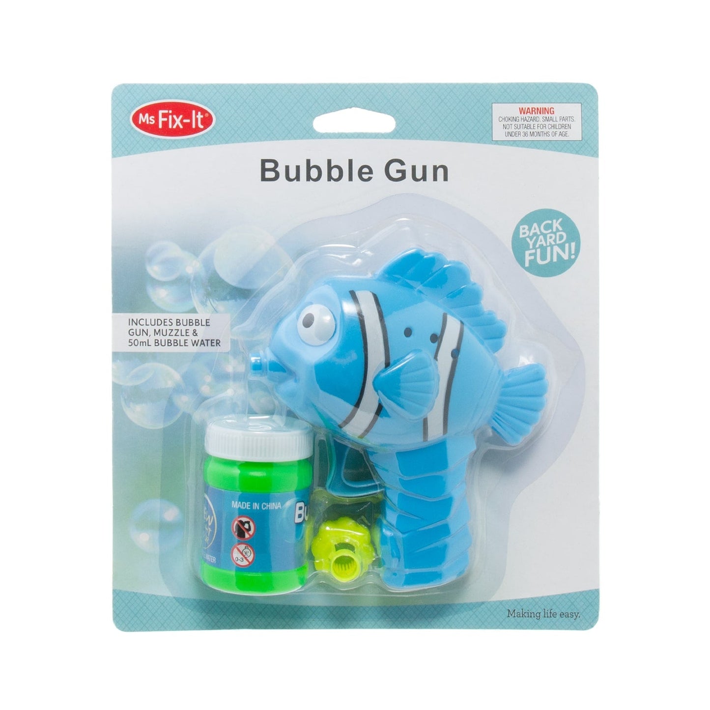 Kids Bubble Gun