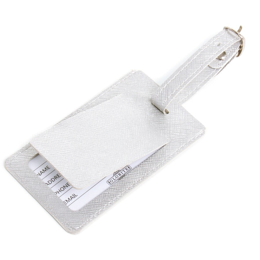 Luggage Tag Metallic Colour - Silver