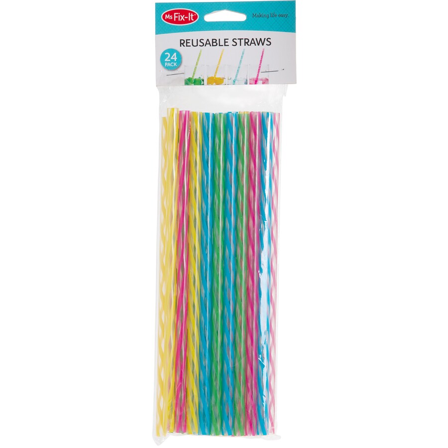 Reusable Straws - 24 Pcs
